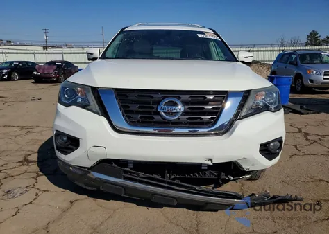 2017 Nissan Pathfinder Sl z USA, uszkodzony, nr VIN 5N1DR2MM8HC651723
